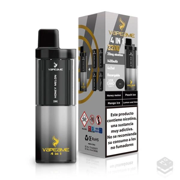 VAPER RECARGABLE 4 EN 1 TROPICAL TWIST VAPEAME