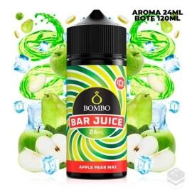 FLAVOUR APPLE PEAR MAX ICE BAR JUICE BY BOMBO 24 ML LONGFILL