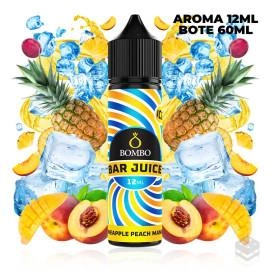 AROMA PINEAPPLE PEACH MANGO ICE BAR JUICE BY BOMBO 12 ML LONGFILL