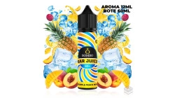 AROMA PINEAPPLE PEACH MANGO ICE BAR JUICE BY BOMBO 12 ML LONGFILL