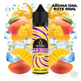 FLAVOUR TRIPLE MANGO ICE BAR JUICE BY BOMBO 12 ML LONGFILL