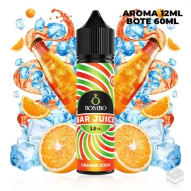 FLAVOUR ORANGE SODA ICE BAR JUICE BY BOMBO 12ML LONGFILL