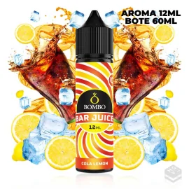 FLAVOUR COLA LEMON ICE BAR JUICE BY BOMBO 12ML LONGFILL