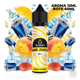FLAVOUR MANGO ENERGY ICE BAR JUICE BY BOMBO 12ML LONGFILL