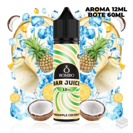 FLAVOUR PINEAPPLE COCONUT ICE BAR JUICE BY BOMBO 12ML LONGFILL
