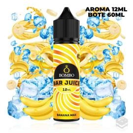 FLAVOUR BANANA MAX ICE BAR JUICE BY BOMBO 12 ML LONGFILL