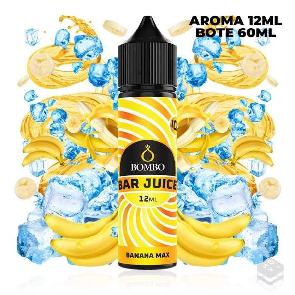 AROMA BANANA MAX ICE BAR JUICE BY BOMBO 12 ML LONGFILL