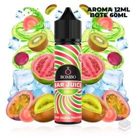 FLAVOUR KIWI GUAVA PASSION ICE BAR JUICE BY BOMBO 12 ML LONGFILL