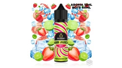 AROMA STRAWBERRY LIME ICE BAR JUICE BY BOMBO 12 ML LONGFILL