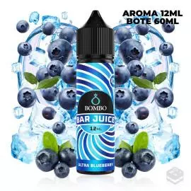 AROMA ULTRA BLUEBERRY ICE BAR JUICE BY BOMBO 12 ML LONGFILL