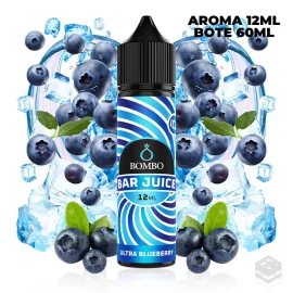 FLAVOUR ULTRA BLUEBERRY ICE BAR JUICE BY BOMBO 12ML LONGFILL