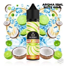 FLAVOUR COCONUT LIME ICE BAR JUICE BY BOMBO 12 ML LONGFILL