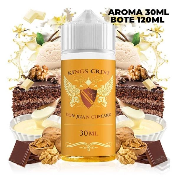 AROMA DON JUAN CUSTARD KINGS CREST 30ML LONGFILL