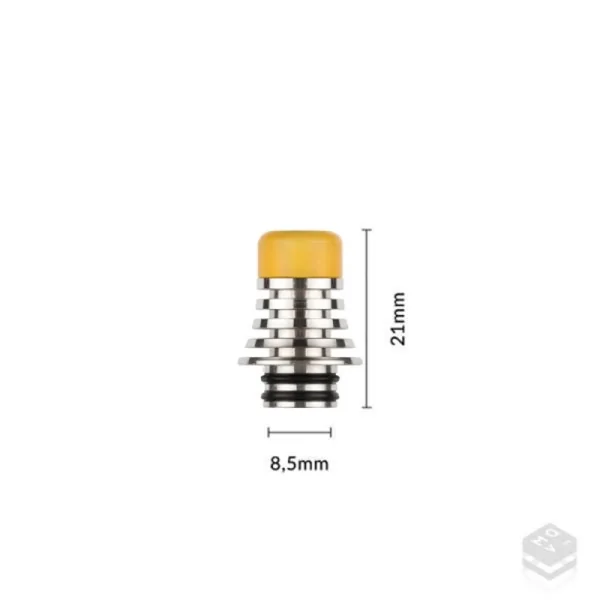 DRIP TIP 510 FLUTED SS 2