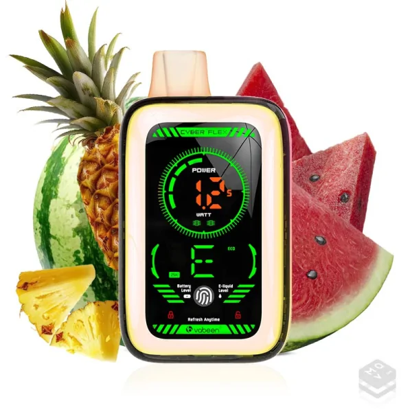 VAPER DESECHABLE MUSS CYBER FLEX PINEAPPLE WATERMELON 0MG