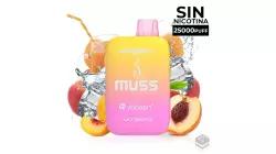 VAPER DESECHABLE MUSS CYBER FLEX JUICY PEACH ICE