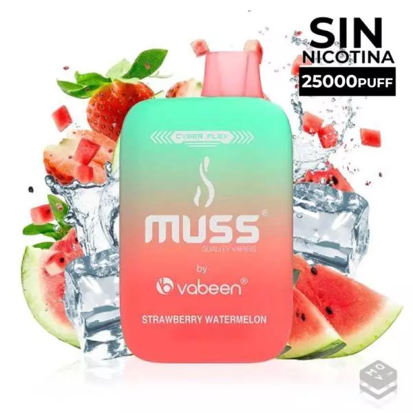 VAPER DESECHABLE MUSS CYBER FLEX STRAWBERRY WATERMELON