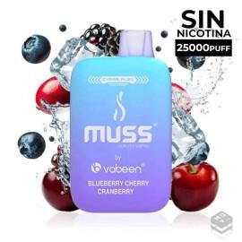 DISPOSABLE POD MUSS CYBER FLEX BLUEBERRY CHERRY CRANBERRY