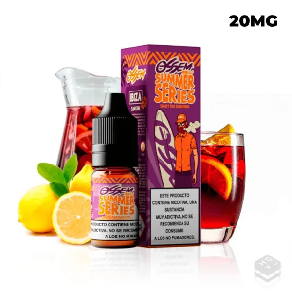 SALES DE NICOTINA IBIZA SANGRIA OSSEM 10ML 20MG