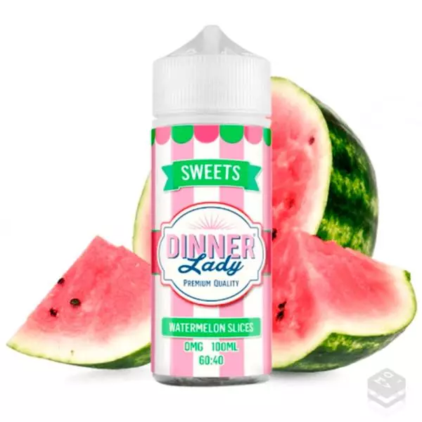 ELIQUID WATERMELON SLICES BY DINNER LADY 100ML