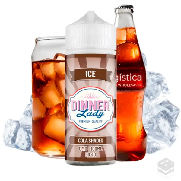 ELIQUID COLA SHADES ICE BY DINNER LADY 100ML