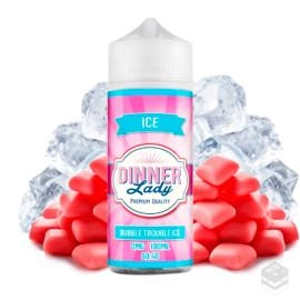 ELIQUID BUBBLE TROUBLE ICE BY DINNER LADY 100ML VAPE