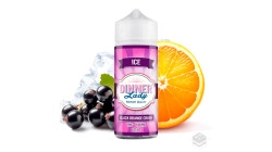 ELIQUID BLACK ORANGE CRUSH ICE BY DINNER LADY 100ML