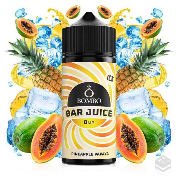 ELIQUID PINEAPPLE PAPAYA ICE BAR JUICE BOMBO 100ML