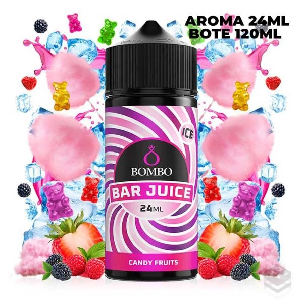 AROMA CANDY FRUITS ICE BAR JUICE BY BOMBO 24 ML LONGFILL