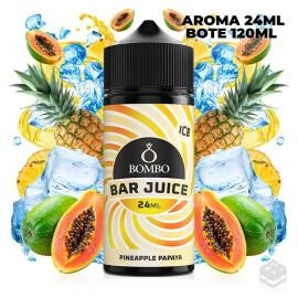 AROMA PINEAPPLE PAPAYA ICE BAR JUICE BY BOMBO 24 ML LONGFILL