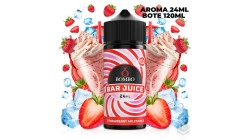 AROMA STRAWBERRY MILKSHAKE ICE BAR JUICE BY BOMBO 24 ML LONGFILL