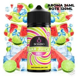 FLAVOUR WATERMELON LIME ICE BAR JUICE BY BOMBO 24 ML LONGFILL