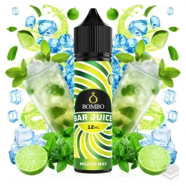 FLAVOUR MOJITO MAX ICE BAR JUICE BY BOMBO 12ML LONGFILL