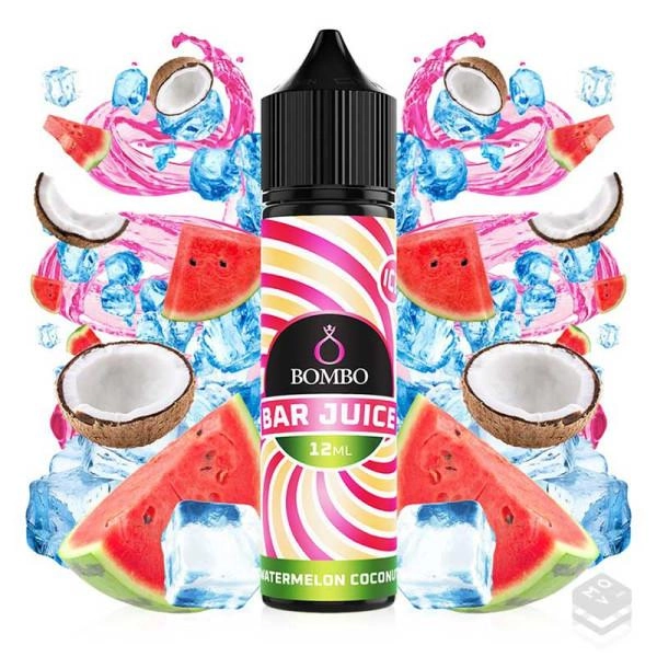 AROMA WATERMELON COCONUT ICE BAR JUICE BY BOMBO 12 ML LONGFILL