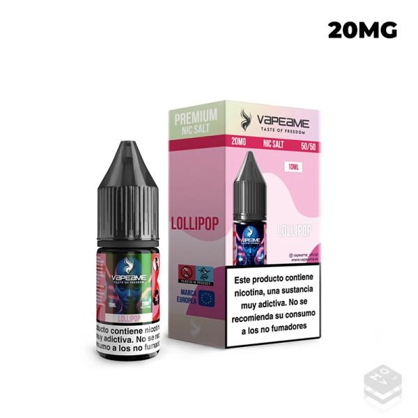 SALES DE NICOTINA LOLLIPOP VAPEAME 10 ML