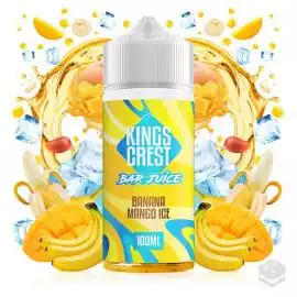 BANANA MANGO ICE BAR JUICE KINGS CREST 100ML