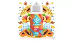 PAPAYA PEACH ICE BAR JUICE KINGS CREST 100ML