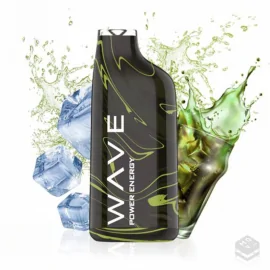 DISPOSABLE POD BUD VAPE WAVE 800 POWER ENERGY 20MG 2ML