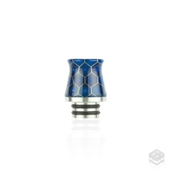 DRIP TIP 510 CONICAL SNAKE BLUE