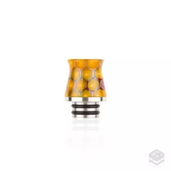 DRIP TIP 510 CONICAL SNAKE YELLOW