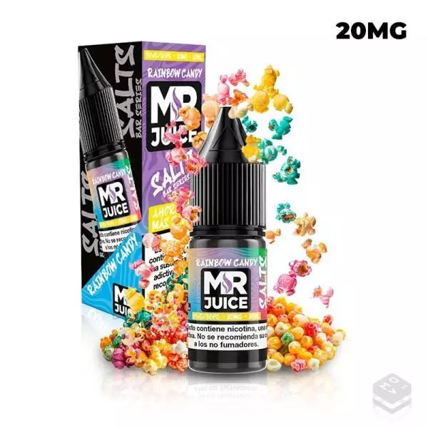 SALES DE NICOTINA RAINBOW CANDY MR. JUICE 10ML 20MG