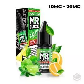 NICOTINE SALTS LEMON LIME MR JUICE 10ML