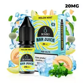 MELON MINT ICE BAR JUICE BY BOMBO 10ML NICOTINE SALTS