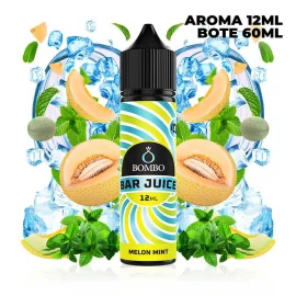 FLAVOUR MELON MINT ICE BAR JUICE BY BOMBO 12ML LONGFILL