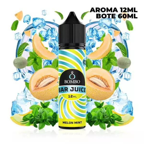 AROMA MELON MINT ICE BAR JUICE BY BOMBO 12 ML LONGFILL