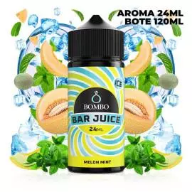 FLAVOUR MELON MINT ICE BAR JUICE BY BOMBO 24 ML LONGFILL