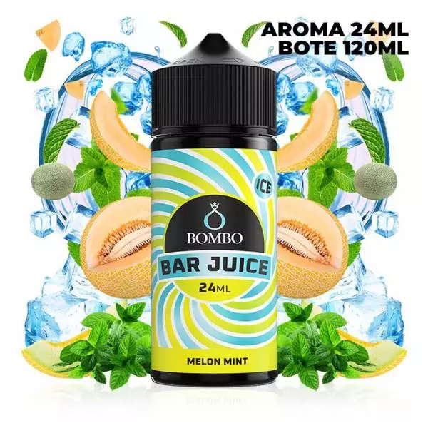 AROMA MELON MINT ICE BAR JUICE BY BOMBO 24 ML LONGFILL