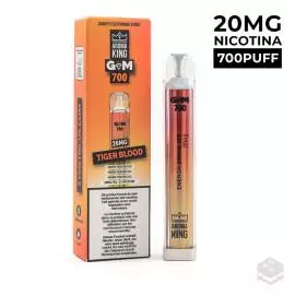 AROMA KING GEM 700 TIGER BLOOD VAPER DESECHABLE 20MG