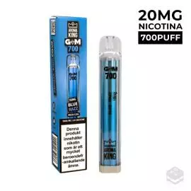 DISPOSABLE POD GEM 700 BLUE RAZZ 20MG AROMA KING