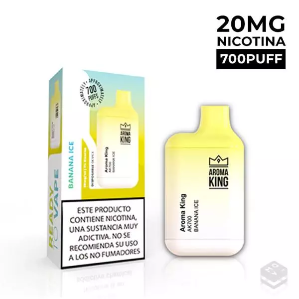 AROMA KING MINI BANANA ICE VAPER DESECHABLE 20 MG